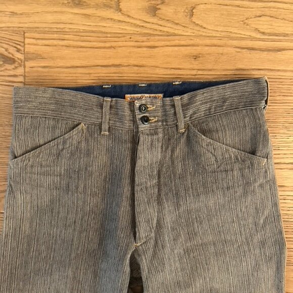 Mister Freedom Gray Canvas Trouser Sugar Cane - Picture 3 of 11